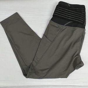 Tommie Copper Adjustable Back Support Ankle Length Leggings